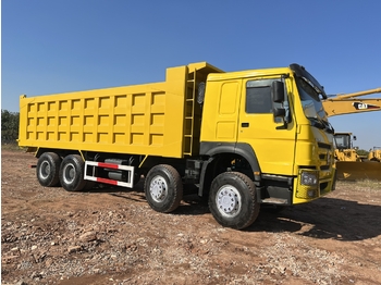 Camion benne pour transport de silo SINOTRUK HOWO 371 Dump Truck 8x4: photos 1