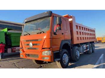 Camion benne pour transport de silo SINOTRUK HOWO 420 Dump truck 8x4: photos 1