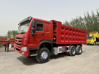 Camion benne pour transport de silo SINOTRUK Howo Dump truck 371: photos 2