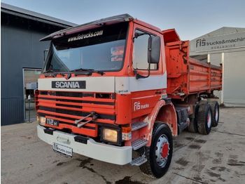 Camion benne Scania 112 320 6x6 Meiller tipper: photos 1