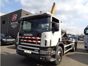Camion ampliroll Scania 114 G 380 6x2 boogie Steel/lames: photos 1
