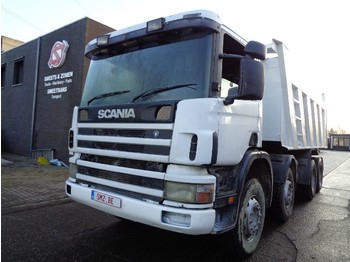 Camion benne Scania 124 420 8x4: photos 1