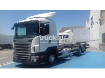Camion porte-conteneur/ Caisse mobile Scania G400 6X2*4: photos 1