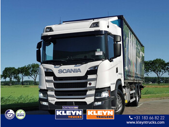 Camion à rideaux coulissants Scania G410 6x2*4 taillift: photos 1