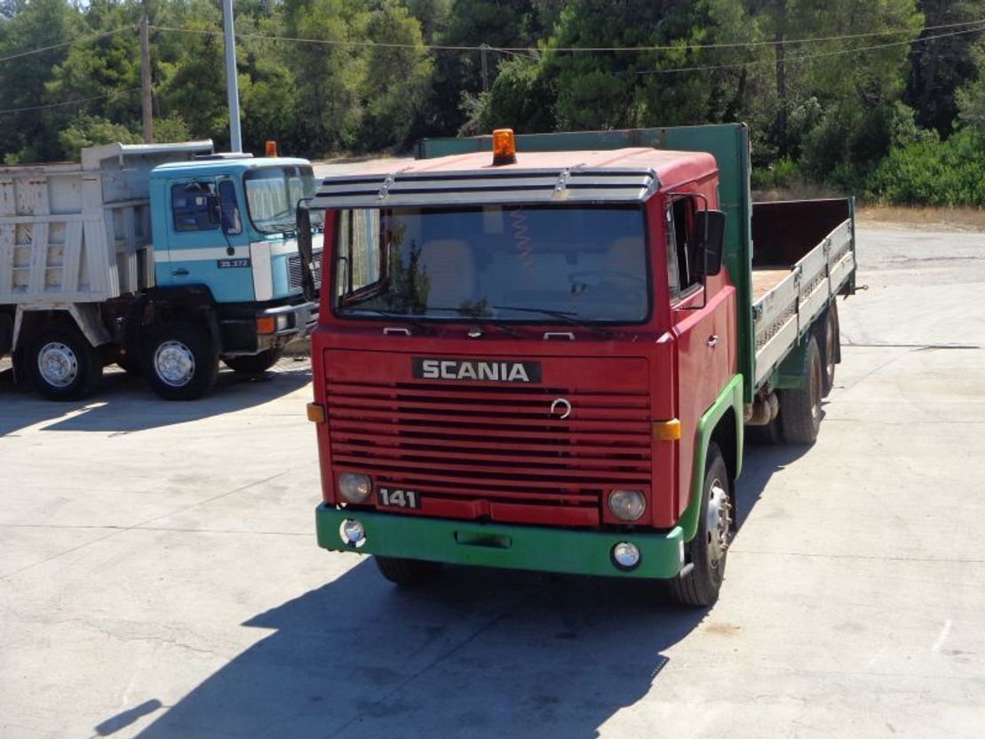 Camion plateau Scania LB141 V8 SCANIA LBS 141 (6X2) V8: photos 3