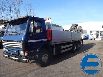 Camion plateau Scania P113 ML 6x2/4 Brücke mit LADEKRAN: photos 1