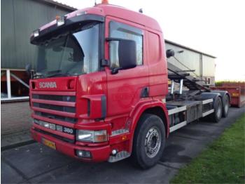 Camion ampliroll Scania P114-GB 380 6X2: photos 1