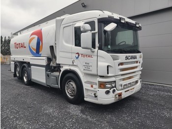 Camion citerne pour transport de carburant Scania P340 6x2- fuel truck 18000L-lift and steering axle: photos 1