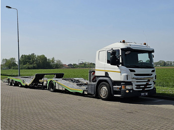 Camion porte-voitures Scania P410 truck transporter: photos 5