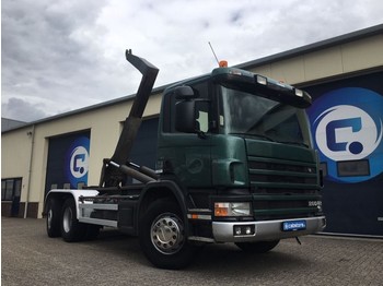 Camion ampliroll Scania P94 GB6X2*4NA MANUAL + Haakarm containersysteem: photos 1