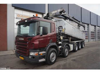 Camion Scania P 420 10x4 Hiab 22 ton/meter laadkraan: photos 1