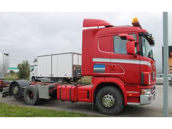 Camion porte-conteneur/ Caisse mobile Scania R144LB6X2*4NA460: photos 1