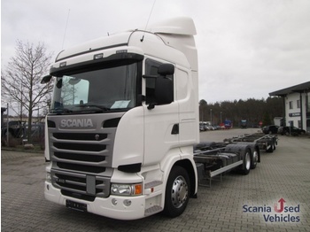 Camion porte-conteneur/ Caisse mobile Scania R410LB6X2MNB / kompl. Zug / Mega: photos 1