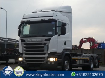 Camion porte-conteneur/ Caisse mobile Scania R410 highline 6x2 mnb: photos 1