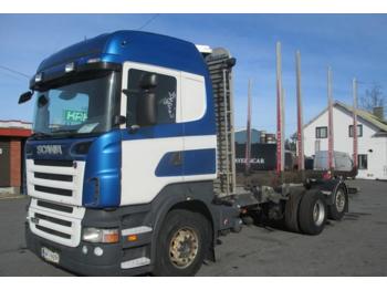 Camion pour transport de bois Scania R420: photos 1