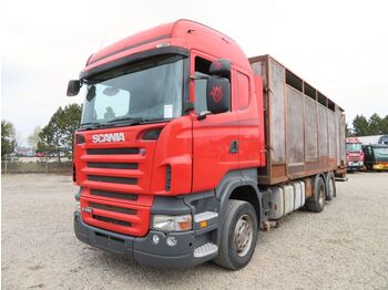 Camion bétaillère Scania R420 6x2 Euro 5 Livestock Retarder: photos 1