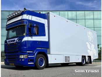 Camion frigorifique Scania R450 EURO 6 6X2 BLOEMEN VERKOOP KOELING KACHEL KLEP TOP STAAT: photos 1
