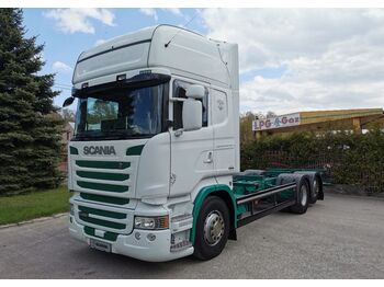 Camion porte-conteneur/ Caisse mobile Scania R450 Topline 6X2 BDF: photos 1
