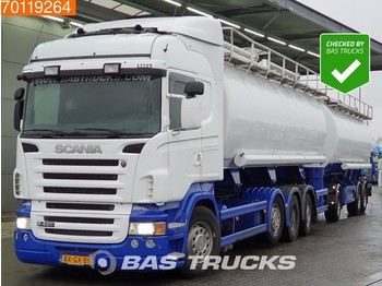 Camion citerne Scania R480 8X2 Silo Retarder Compressor Euro 5: photos 1