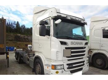 Camion porte-conteneur/ Caisse mobile Scania R500 6x2 Containerbil: photos 1