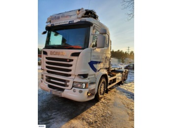 Camion ampliroll Scania R520: photos 1