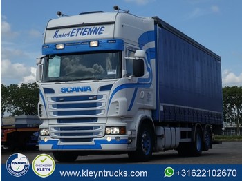 Camion à rideaux coulissants Scania R560 6x2*4 man. ret. king: photos 1