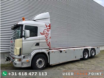 Camion porte-conteneur/ Caisse mobile Scania R 144L-460 / 6X2 / Manual / Euro 2 / V8 / Airco / NL-Truck: photos 1