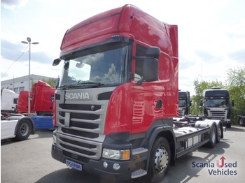 Camion porte-conteneur/ Caisse mobile Scania R 410 LB6X2MNB: photos 1