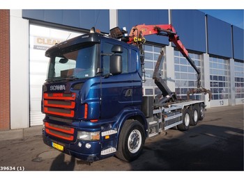 Camion ampliroll Scania R 420 8x4 Palfinger 16 ton/meter Z-kraan: photos 1