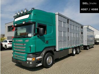 Camion bétaillère Scania R 440 / 3 Stock / Lenkachse / KOMPLETT: photos 1