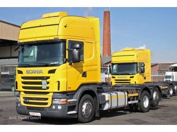 Camion porte-conteneur/ Caisse mobile Scania R 440 6X2,E 6, BDF, Topline,Retarder,Tank 1100 L: photos 1