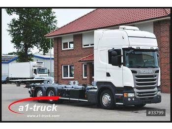 Camion porte-conteneur/ Caisse mobile Scania R 450  LBW, Multi, Steering Axle Lenkachse: photos 1