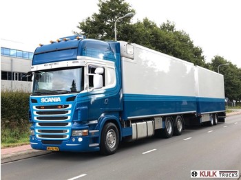 Camion isothermique Scania R 480 Euro 5 / Retarder / Flower Combi READY FOR WORK / 48CC: photos 1