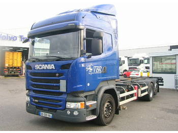 Camion porte-conteneur/ Caisse mobile Scania R-serie 6x2: photos 1