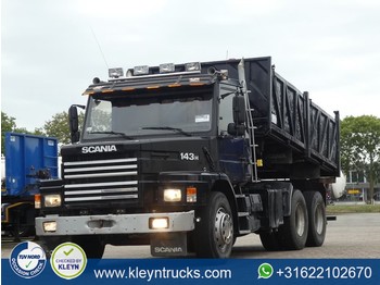 Camion benne Scania T143 H v8 6x2 boogie: photos 1