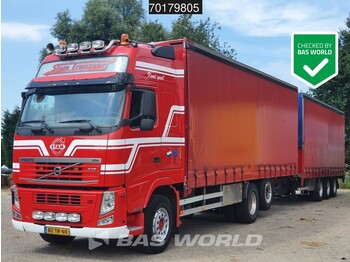 Camion à rideaux coulissants Volvo FH 460 6X2 XL NL-Truck/Combi Liftachse VEB+ Xenon Euro 5: photos 1