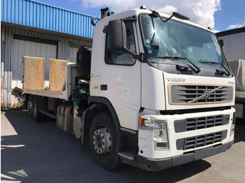 Camion plateau, Camion grue pour transport de équipements lourds Volvo FM9: photos 1