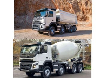 Camion benne neuf Volvo FMX  430 8x4  WECHSELSYSTEM KIPPER+MISCHER: photos 1