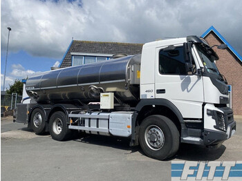 Camion citerne Volvo FMX 460 FMX460-6X2 HYDRODRIVE 14000L RVS ISO tank. 2 comp: photos 1