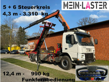 Camion - système de câble, Camion grue Volvo FM 12-420 PK 16502 C 12m - 1.000 kg Funk FB: photos 1