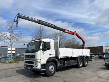 Camion plateau, Camion grue Volvo FM 360 6X4 MANUAL - FULL STEEL + FASSI F150A.23: photos 1
