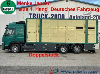 Camion bétaillère Volvo FM 420 Menke-Janzen Doppelstock Viehtransporter: photos 1