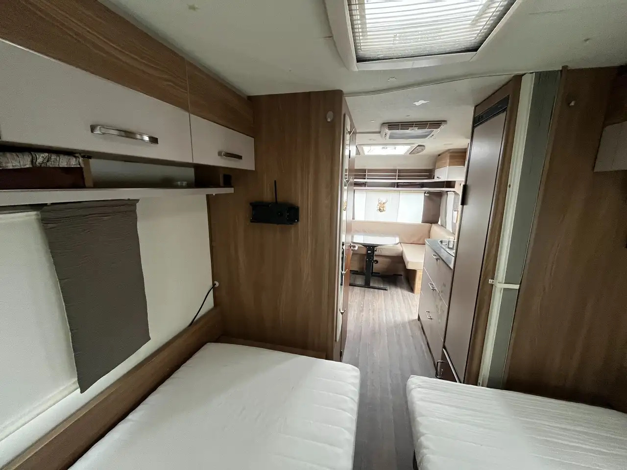 Caravane Bürstner Premio 530 TL Mover Dachklimaanlage Einzelbetten