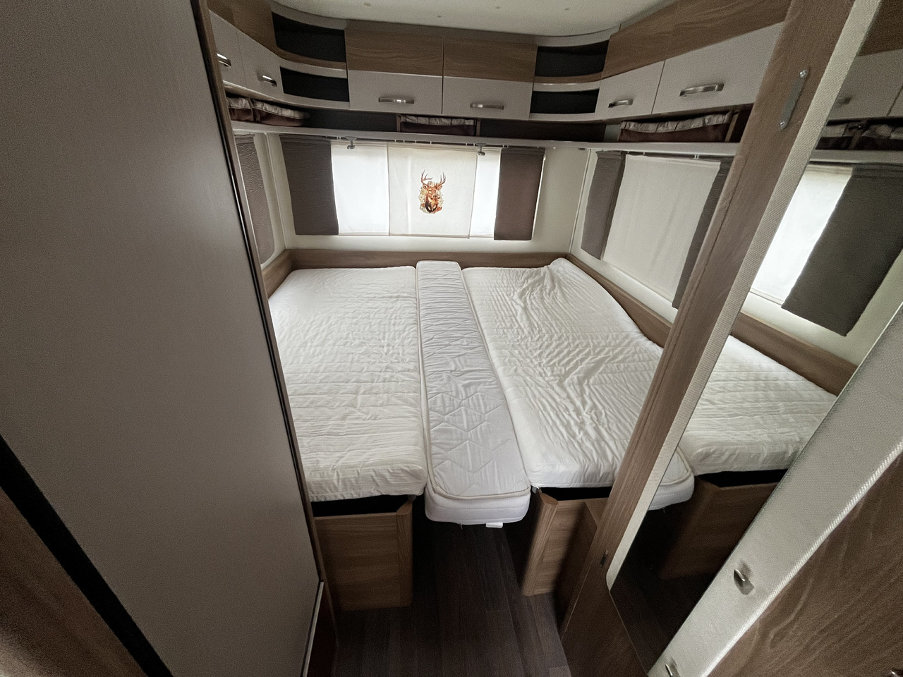 Caravane Bürstner Premio 530 TL Mover Dachklimaanlage Einzelbetten