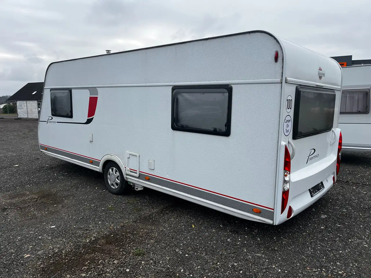 Caravane Bürstner Premio 530 TL Mover Dachklimaanlage Einzelbetten