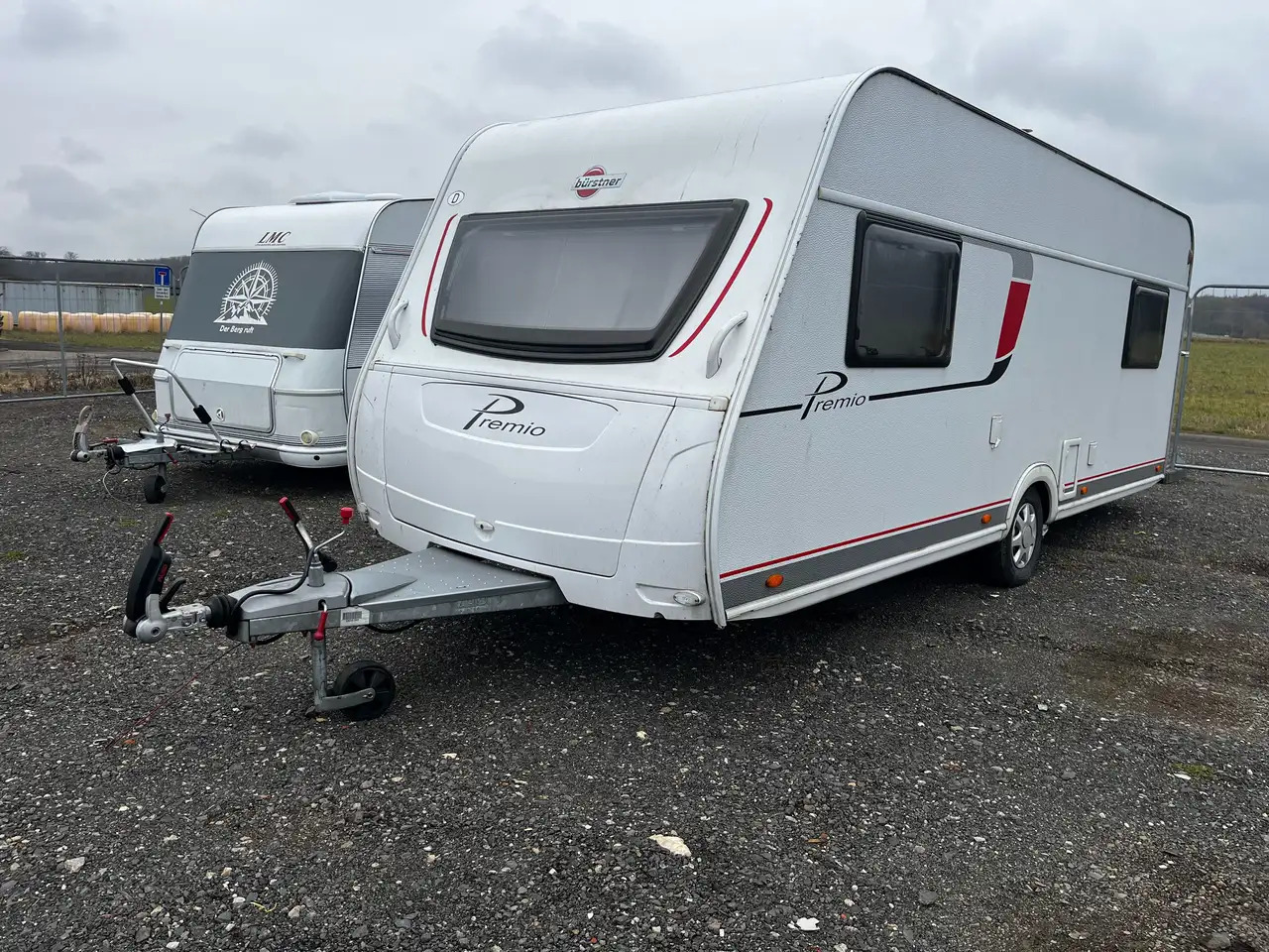 Caravane Bürstner Premio 530 TL Mover Dachklimaanlage Einzelbetten