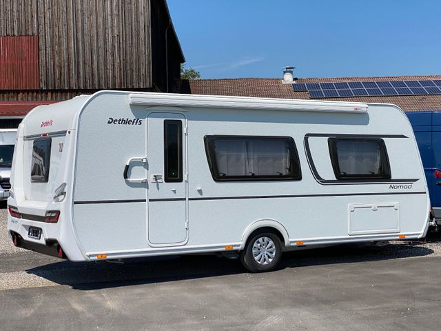 Caravane Dethleffs Nomad 520 ELT, Heckbad, SAT, Mover, Markise, ec Dethleffs Nomad 520 ELT, Heckbad, SAT, Mover, Markise, ec