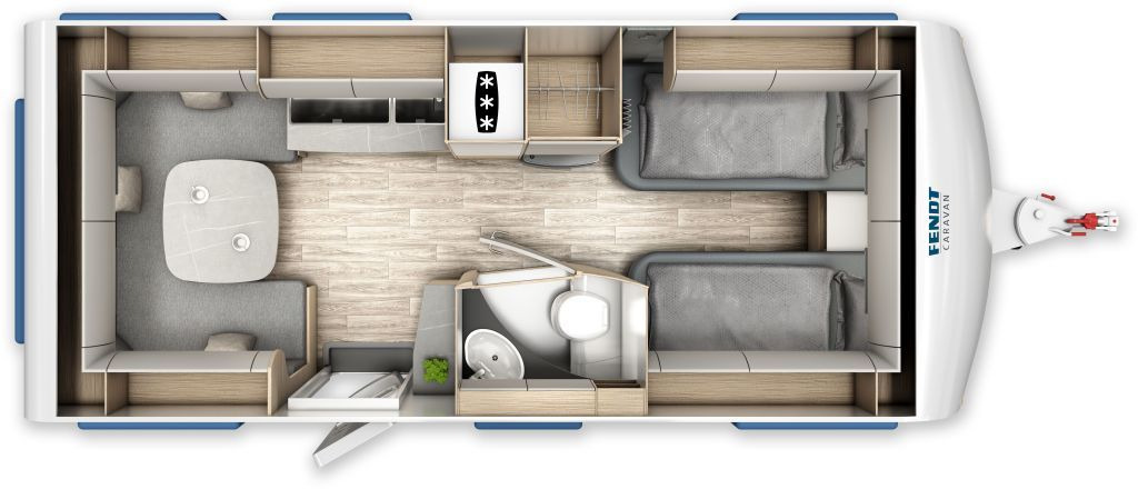 Caravane Fendt Bianco Selection 515 SG 2026 mit Extras