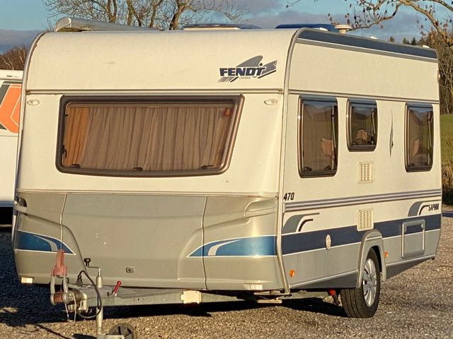 Caravane Fendt Saphier 470 TF, Mover, Klima, Markise