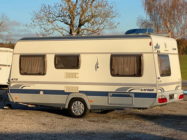 Caravane Fendt Saphier 470 TF, Mover, Klima, Markise